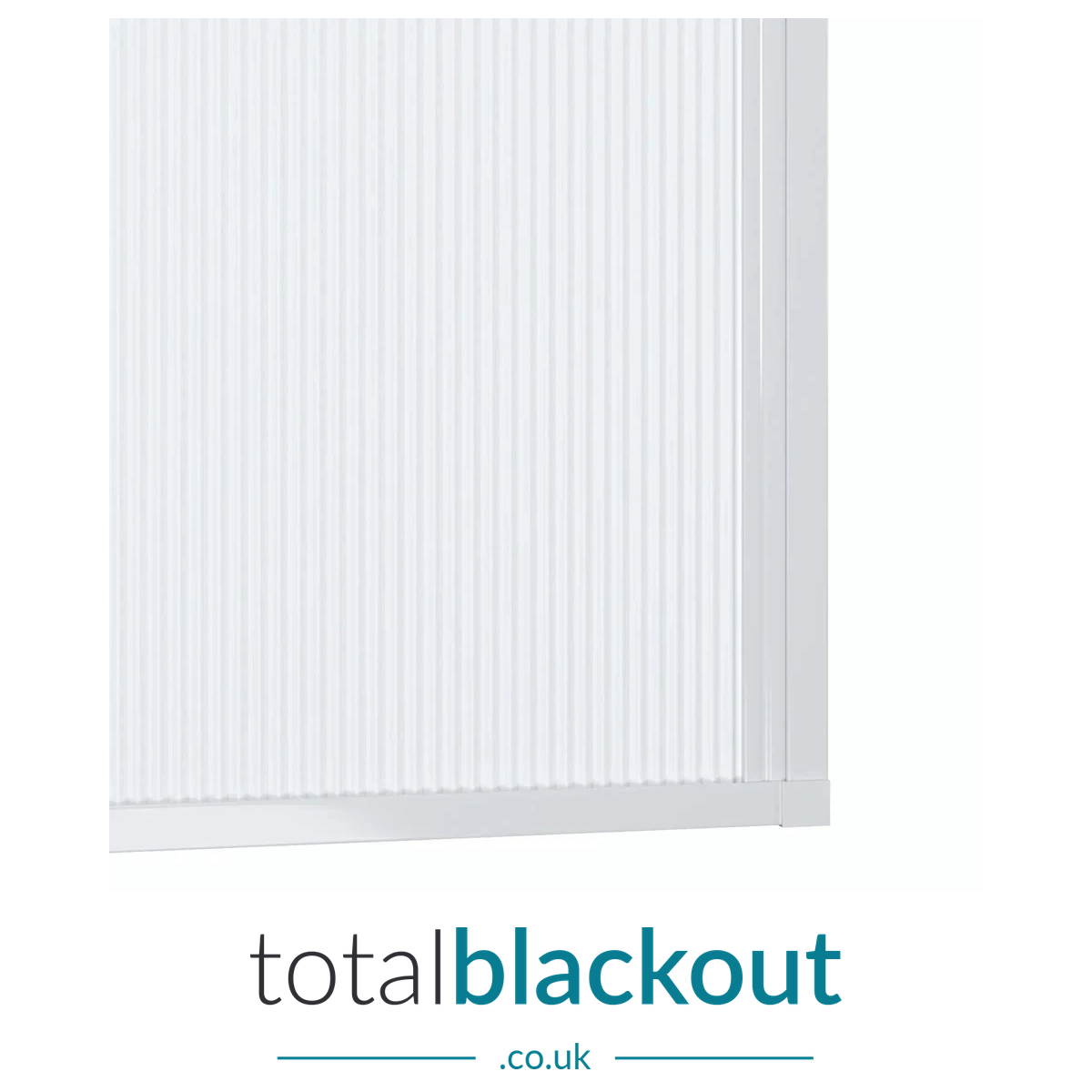 Total Blackout no-drill blind frame detail