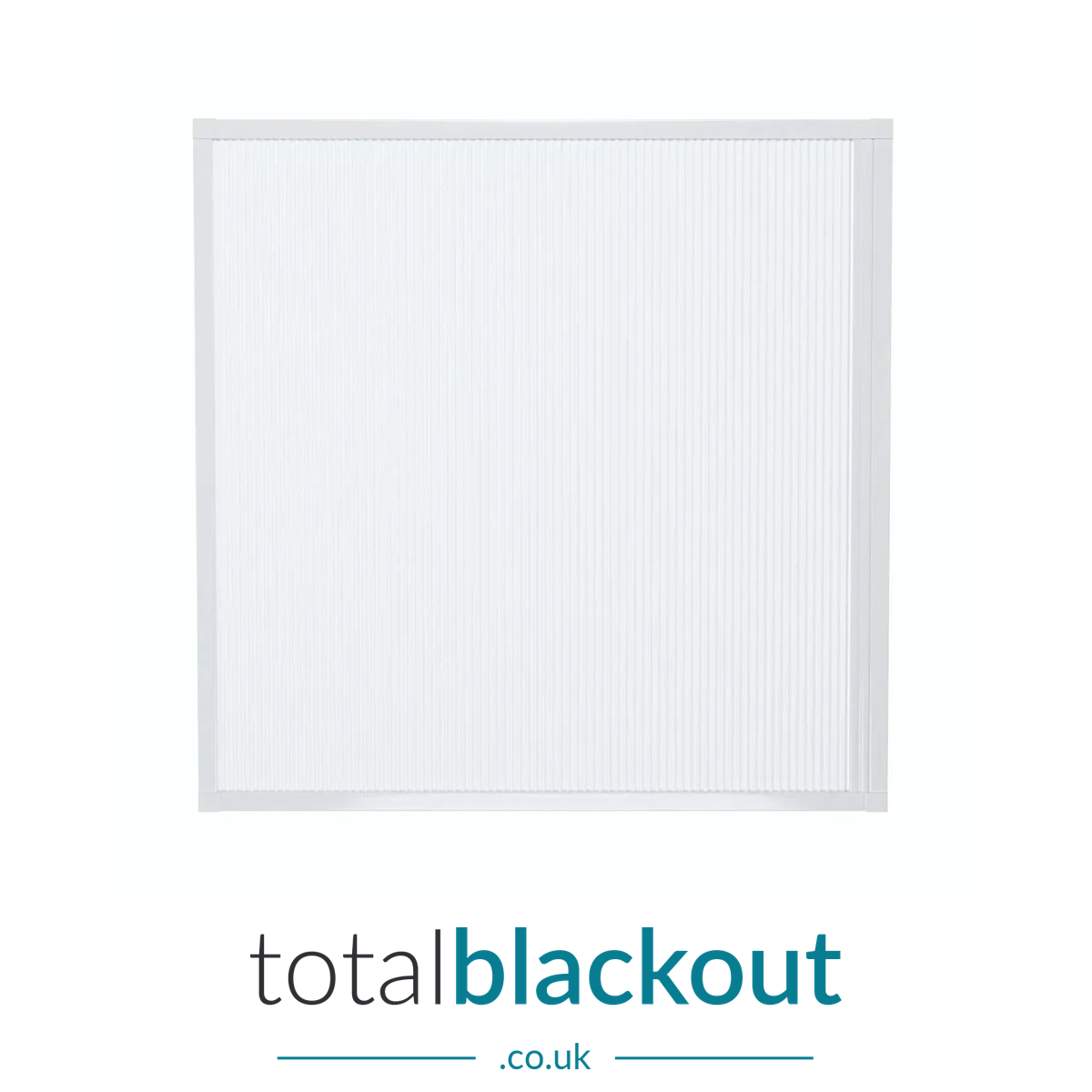 Total Blackout blind fitted neatly inside a window recess